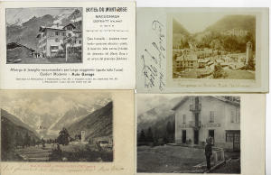 Panorama di Macugnaga (1900)