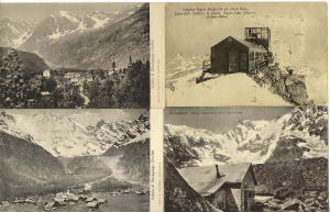 Panorama di Macugnaga (1900)